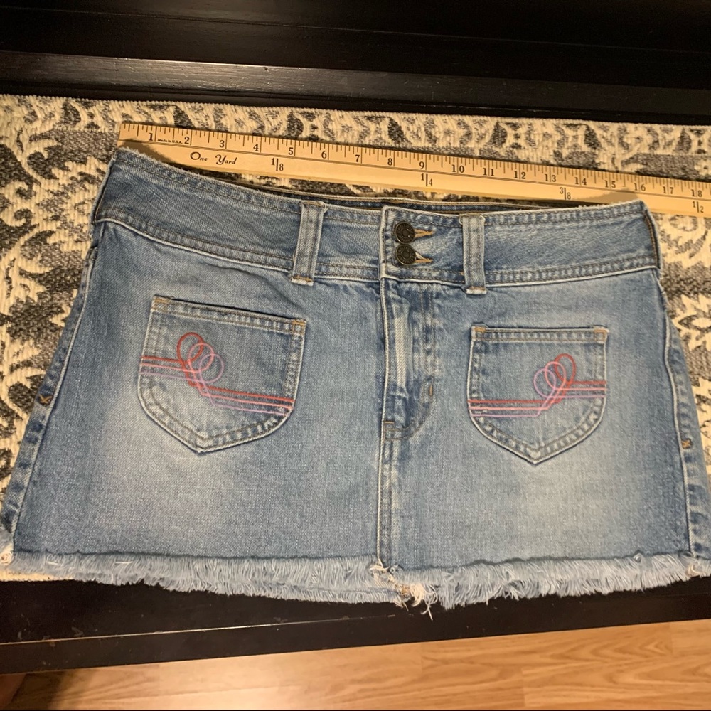 Denim Mini skirt Size 7